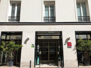 Façade de l’hébergement