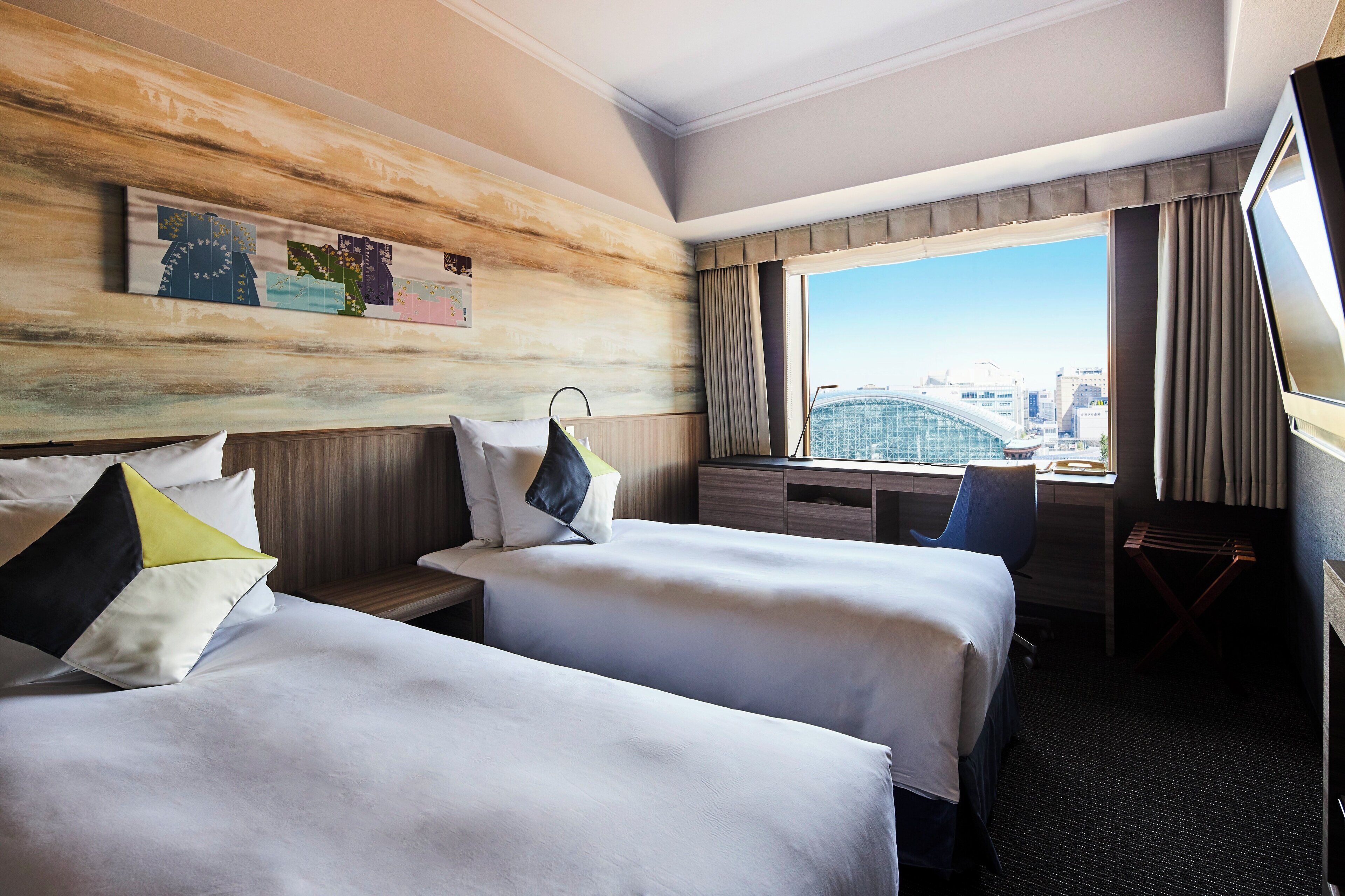 標準客房, 2 張單人床 | 高級寢具、羽絨被、迷你吧、房內夾萬