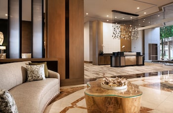 Hotel entrance and lobby at The Phoenician, a Luxury Collection Resort, Scottsdale