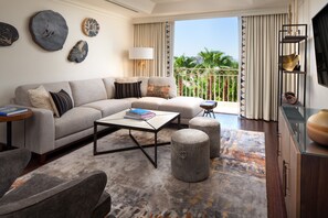 Suite presidencial, 2 habitaciones | Sábanas italianas Frette, ropa de cama de alta calidad y edredón 