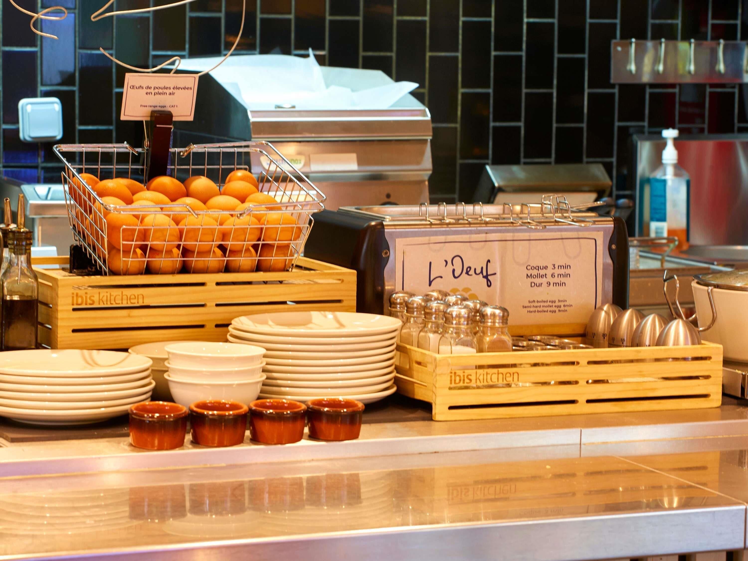 daily buffet breakfast (eur 13.90 per person)