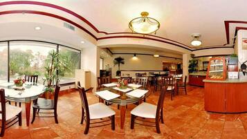 Free buffet breakfast