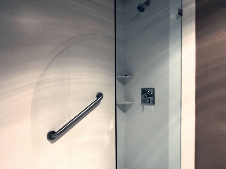 Dusj på badet