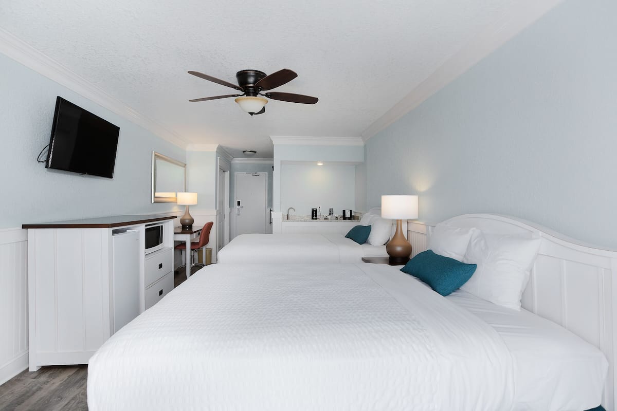 Blackout curtains, iron/ironing board, free WiFi, bed sheets