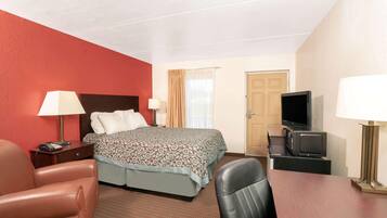 Escriptori, cortines opaques, planxa i posts de planxar i wifi gratuïta