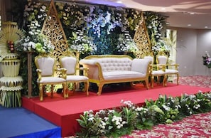 Indoor wedding