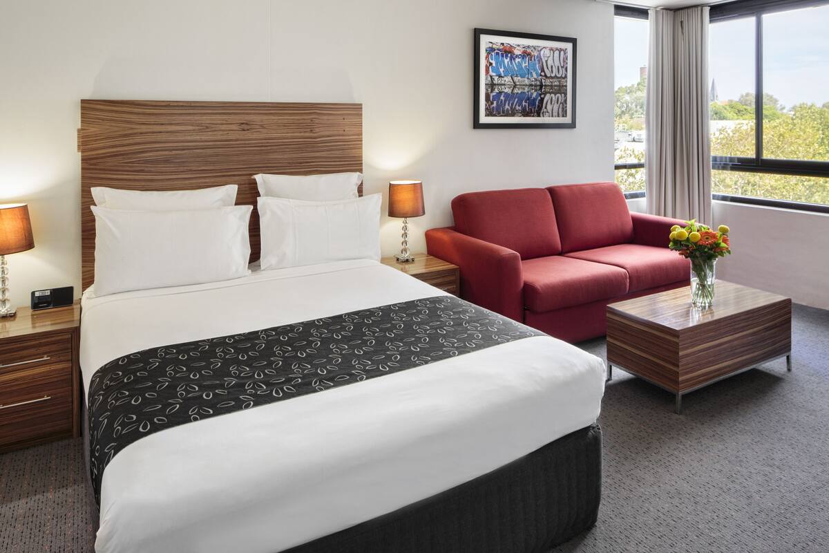 Chambre Premium | Literie de qualité supérieure, matelas Select Comfort