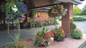 Entrée de l’hébergement