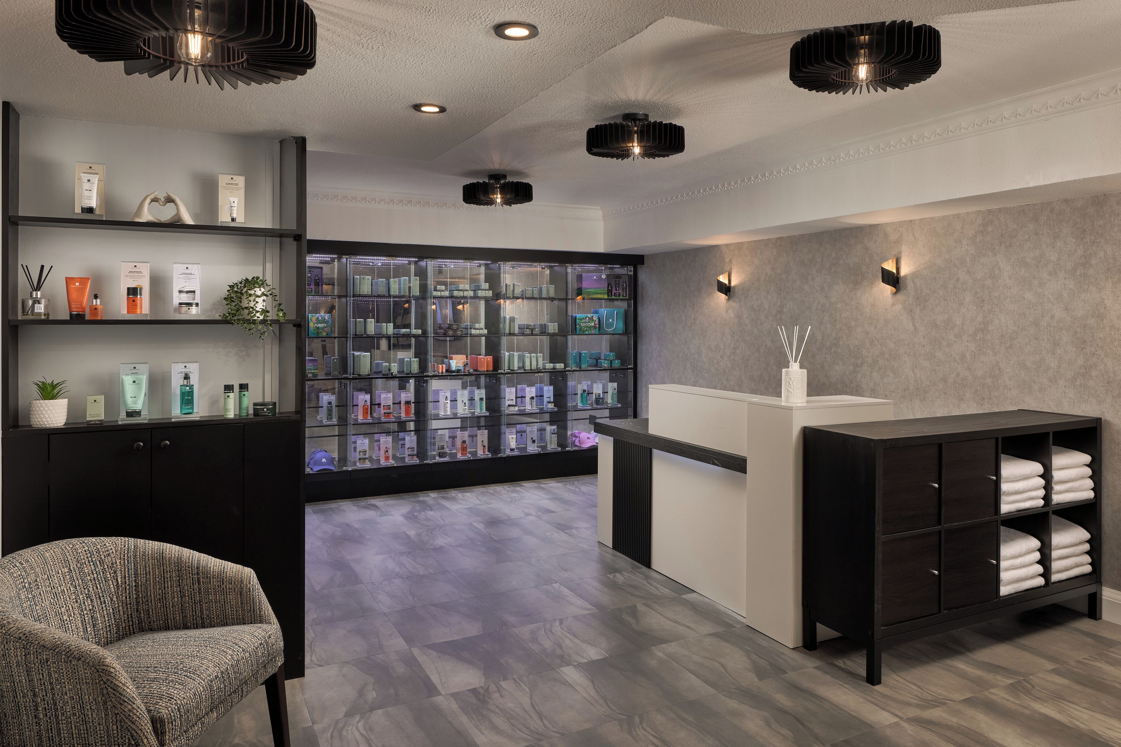 Spa reception