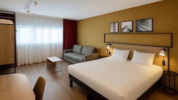 Chambre Premium, 1 lit double et 1 canapé-lit