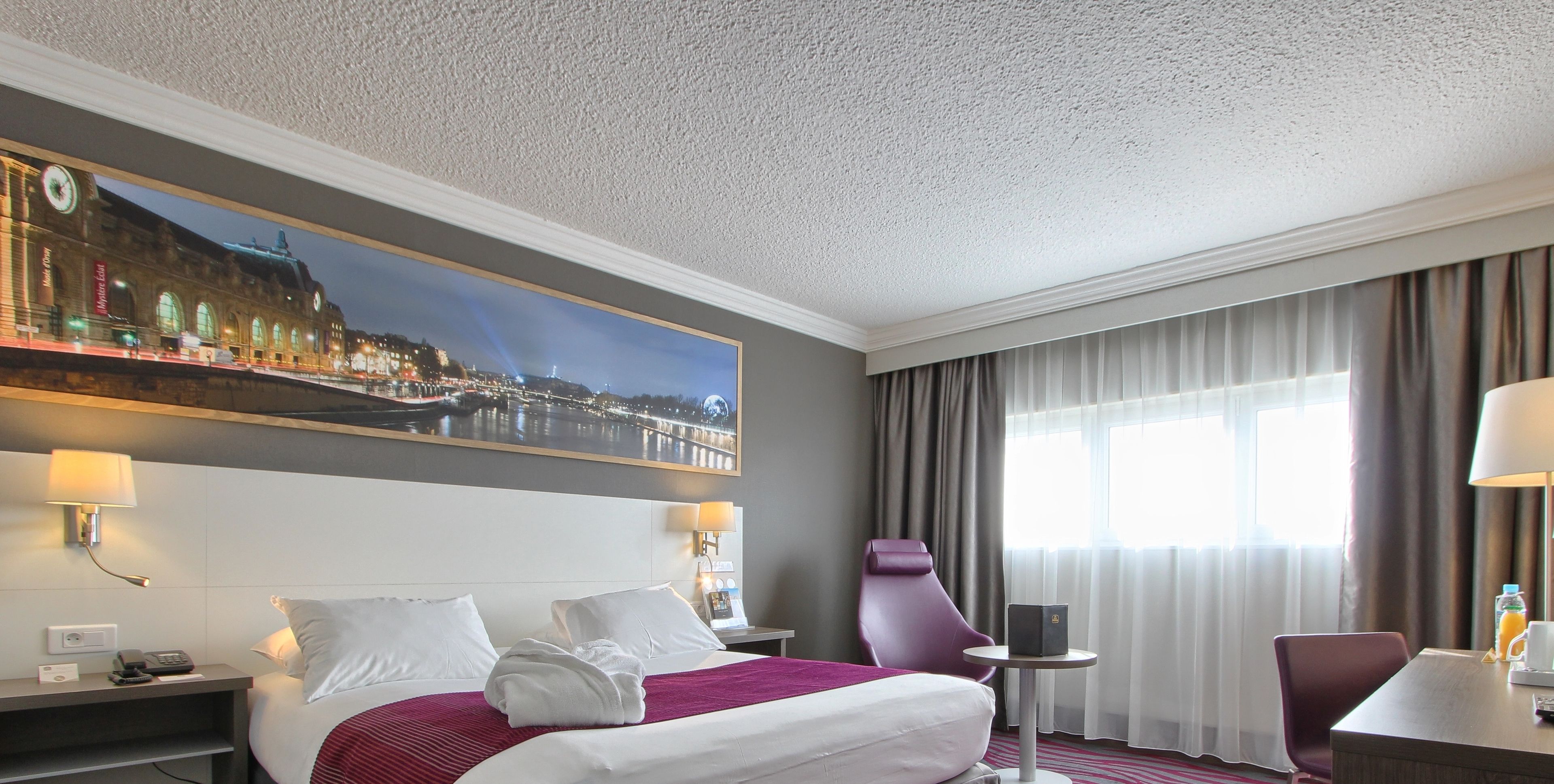 premium bedding, in-room safe, desk, blackout curtains