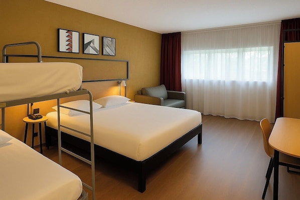 Familienzimmer, Mehrere Betten