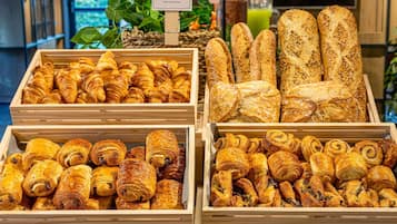 Daily buffet breakfast (EUR 15 per person)