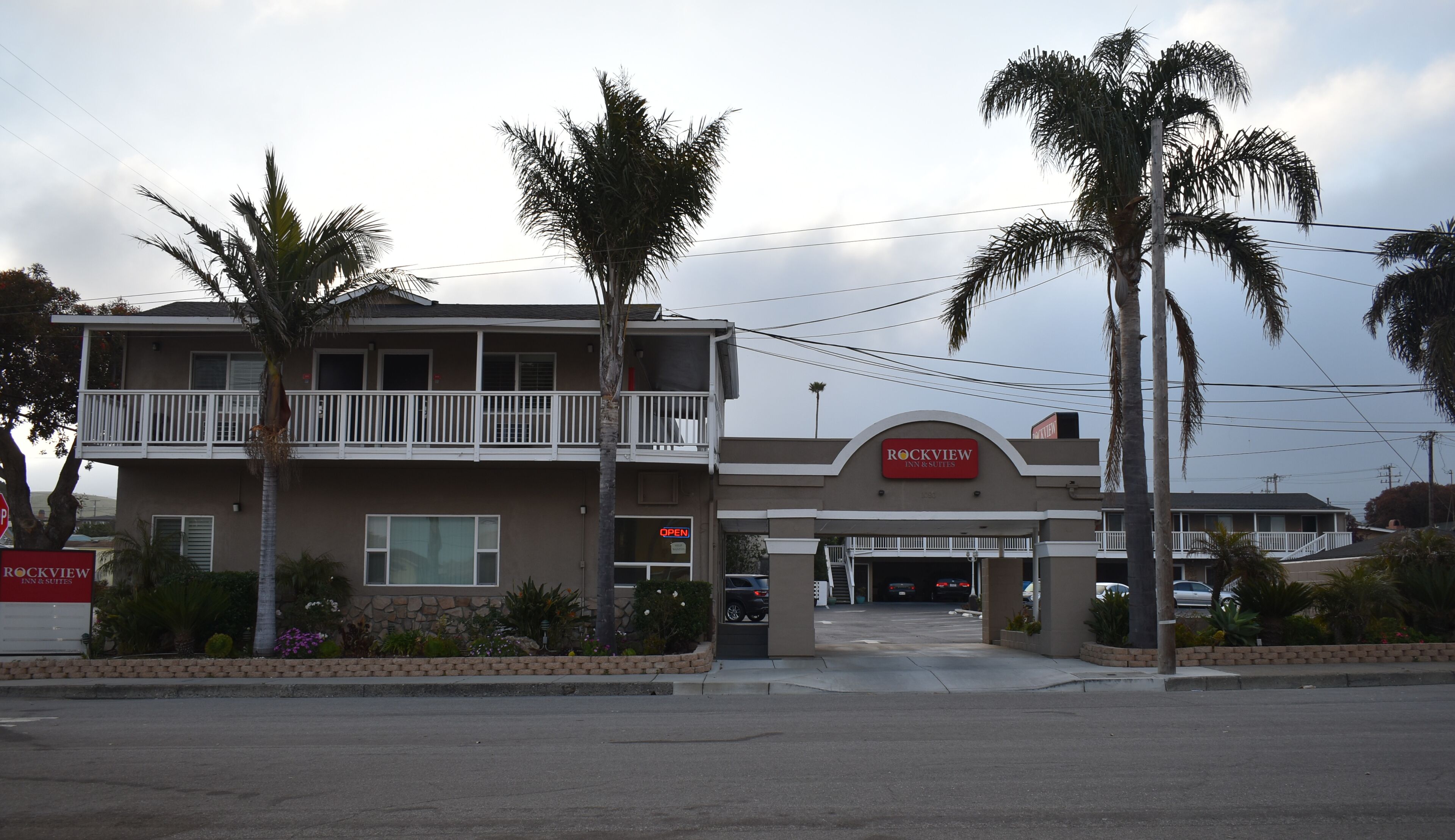 Fassade der Unterkunft