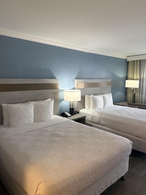 Pillow-top beds, in-room safe, blackout curtains, iron/ironing board