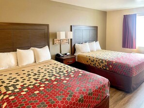Standard Room, 2 Queen Beds, Non Smoking | Free WiFi, bed sheets - Econo Lodge Inn & Suites Corning Travel Center (Corning)