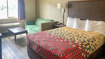 Free WiFi, bed sheets