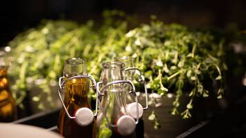 Päivittäinen buffetaamiainen (18.50 EUR per henkilö)