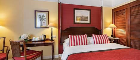 Classic-huone | 1 makuuhuone, minibaari, tallelokero huoneessa, työpöytä