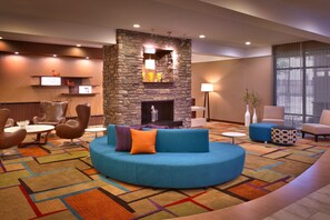 Sitteområde i lobbyen