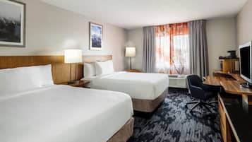 In-room safe, iron/ironing board, cribs (free), WiFi (free)