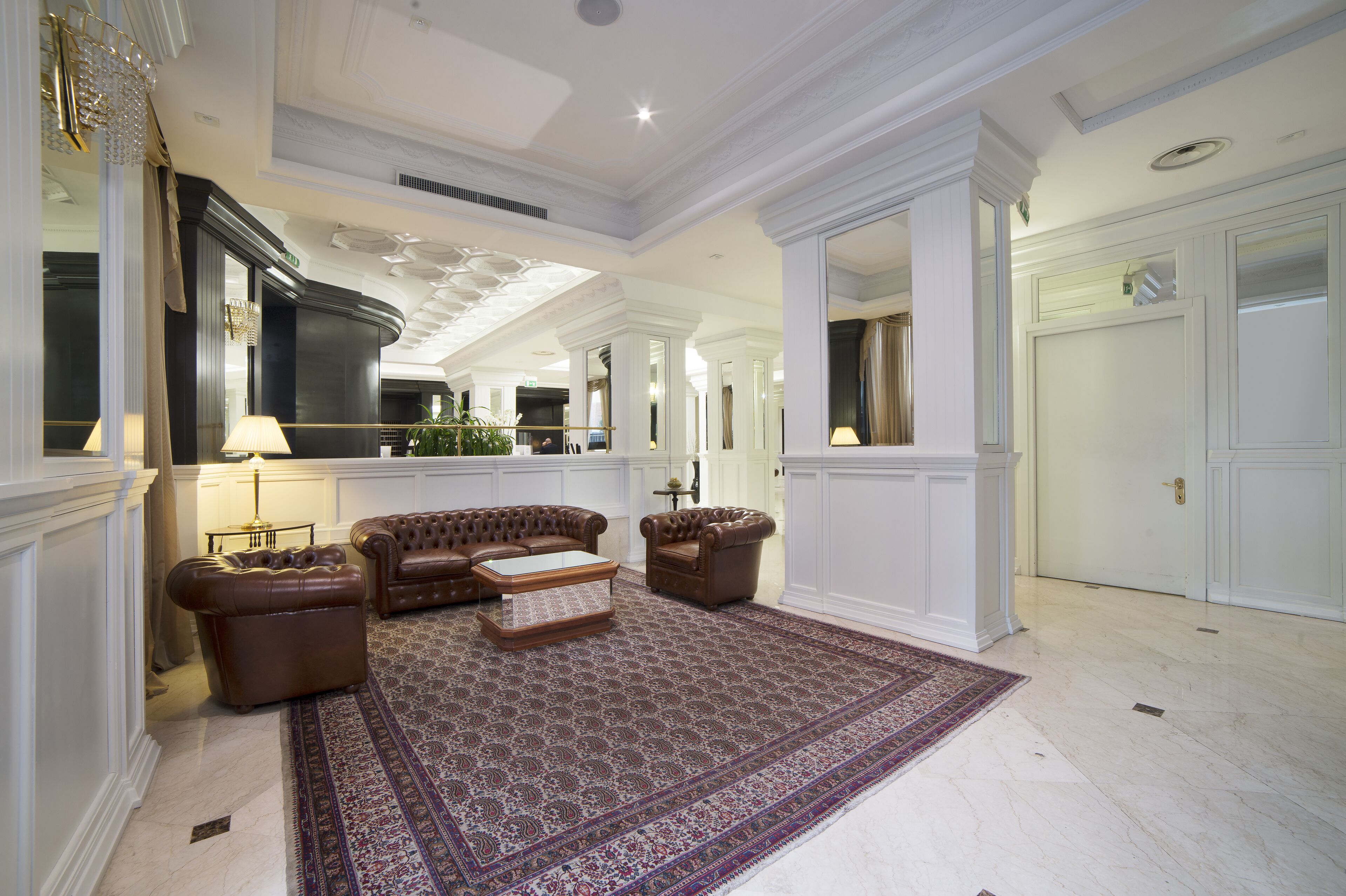 Sitzecke in der Lobby