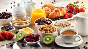 Free daily continental breakfast