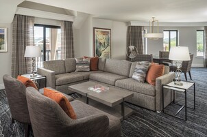 55-inch flat-screen TV with cable channels, TV, Netflix