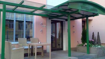 Facciata della struttura