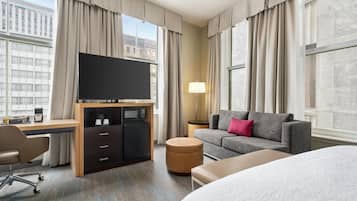 Room, 1 King Bed with Sofa bed | In-room safe, desk, laptop workspace, iron/ironing board