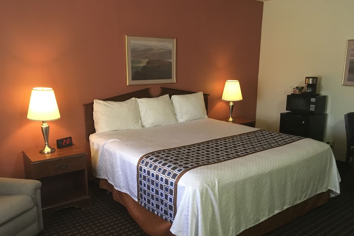 Standardzimmer, 1 King-Bett, Nichtraucher | Schallisolierte Zimmer, Bügeleisen/Bügelbrett, Zustellbetten