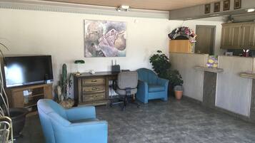 Lobby sitting area
