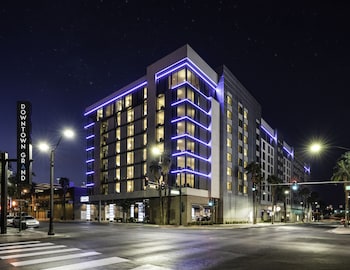 Hotel Exterior at Downtown Grand Las Vegas