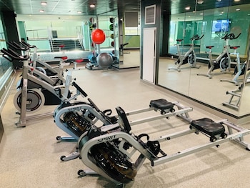 Fitness studio at Downtown Grand Las Vegas