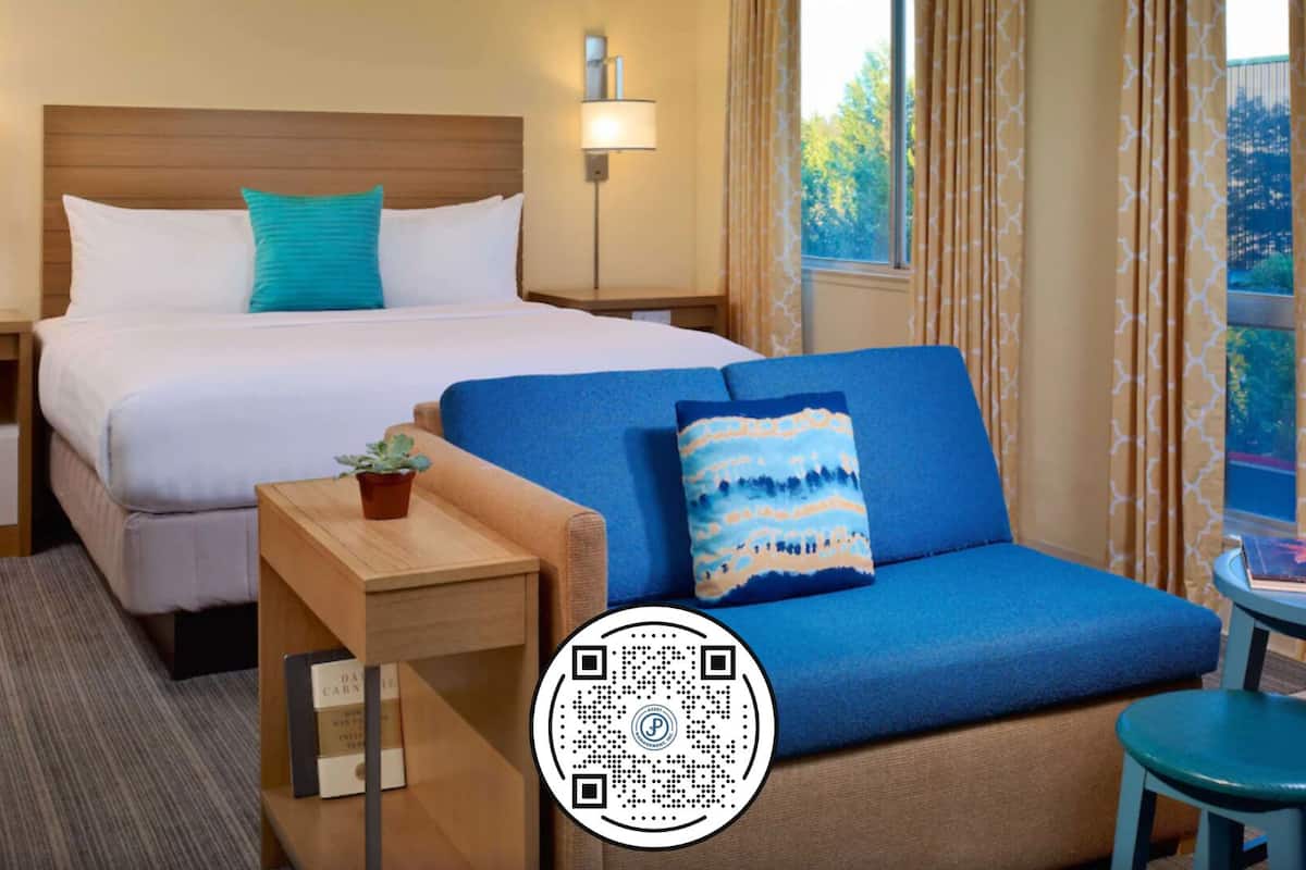 Pillow-top beds, in-room safe, desk, laptop workspace