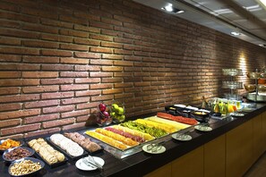 Daily buffet breakfast (EUR 20 per person)