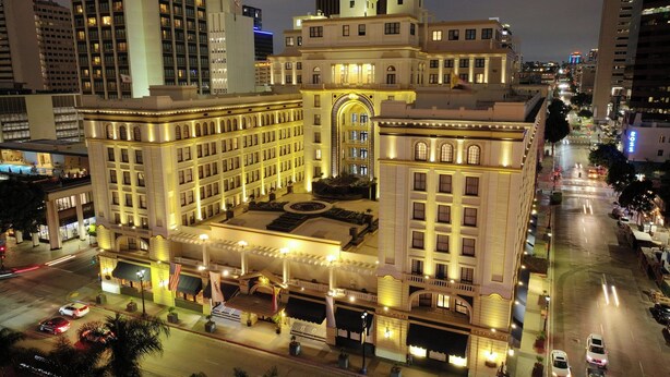 A large, historic hotel with multiple floors, a central courtyard, and a prominent entrance. - The US Grant, a Luxury Collection Hotel, San Diego (San Diego)