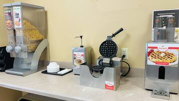 Café da manhã continental grátis todos os dias