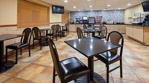 Free daily full breakfast 