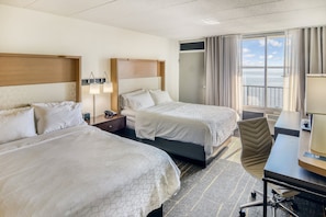 Standard Room, 2 Queen Beds, Balcony | In-room safe, desk, blackout curtains, iron/ironing board