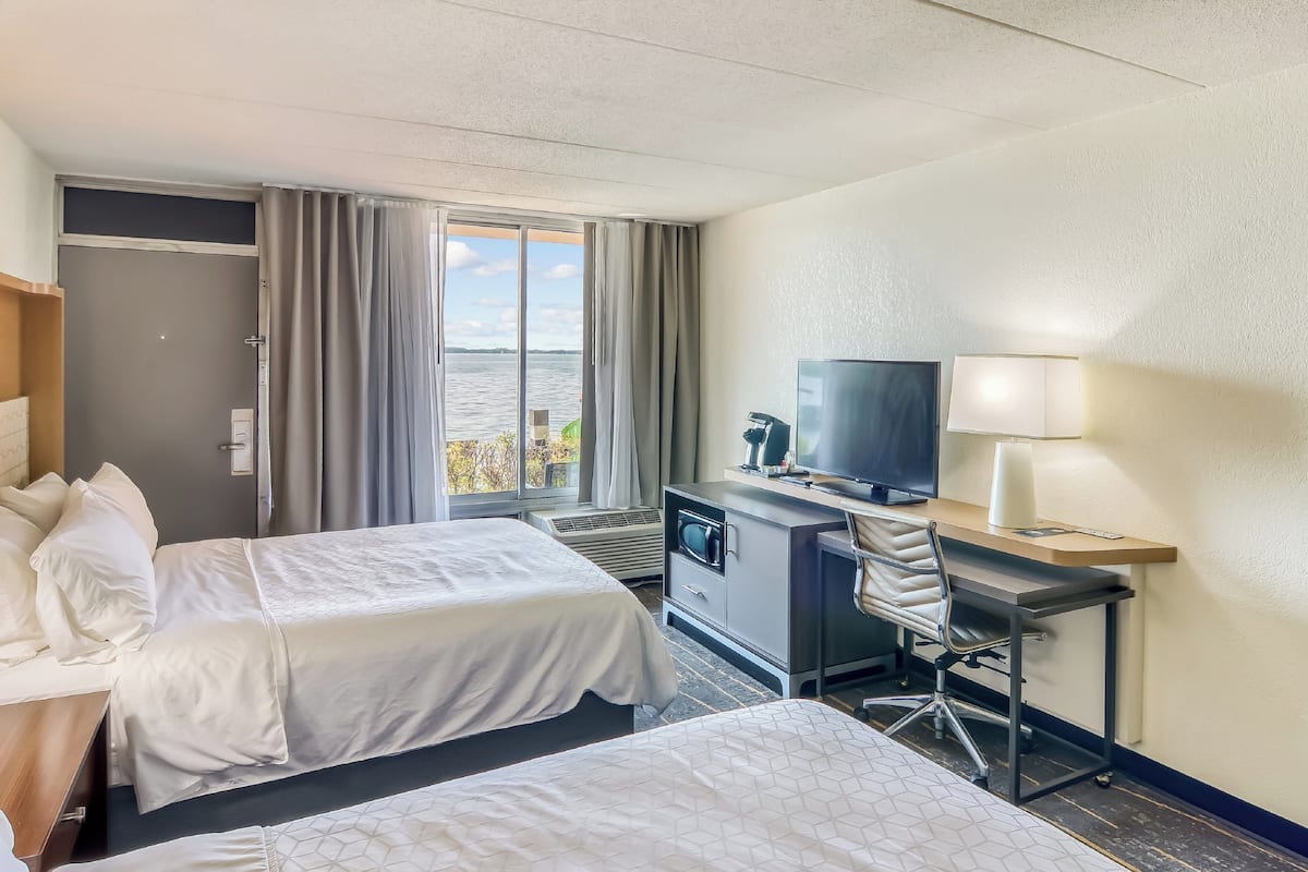 standard room, 2 queen beds (beach access) | 1 bedroom, in-room safe, desk, blackout curtains