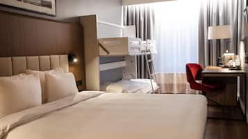 Minibar, in-room safe, desk, blackout drapes