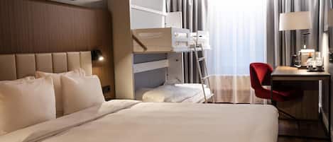 Minibar, in-room safe, desk, blackout curtains