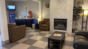Sala de estar en el lobby