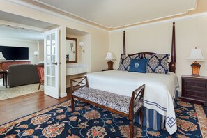 Deluxe suite, 1 slaapkamer | 1 slaapkamer, luxe beddengoed, een minibar, een kluis op de kamer