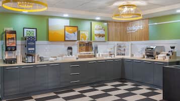 Café da manhã continental grátis todos os dias