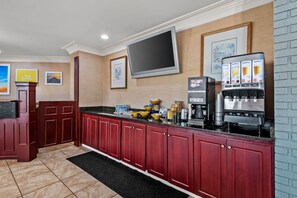 Free daily on-the-go breakfast
