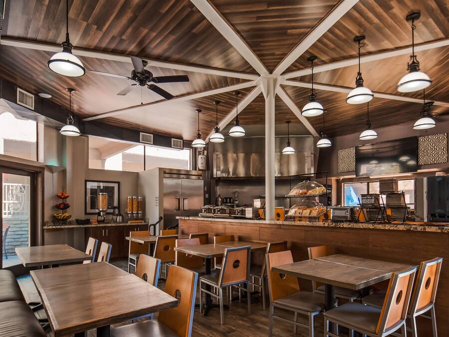 Frokostbuffé er inkludert hver dag