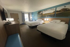 Double Room, 2 Double Beds, Smoking