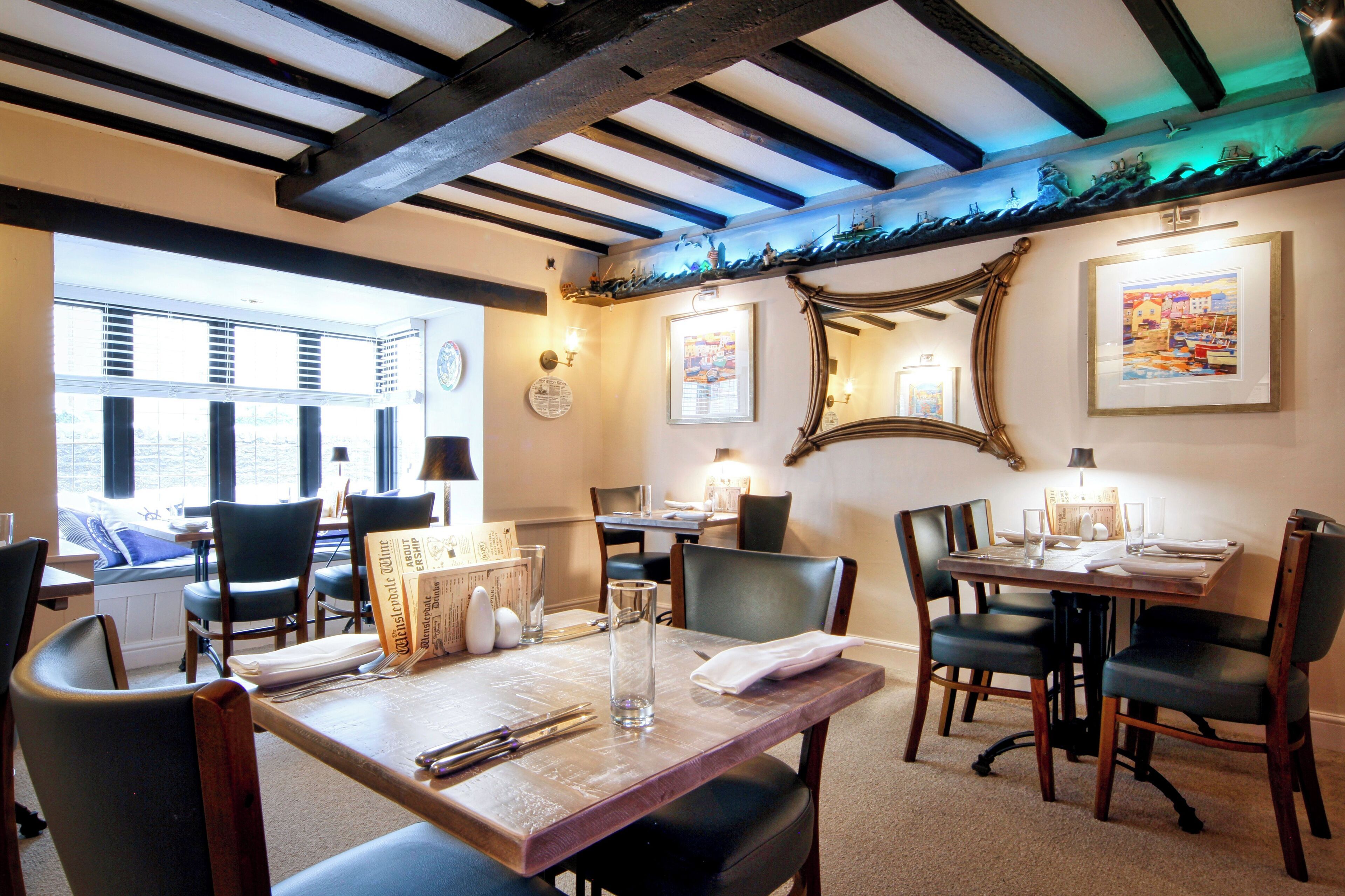 Breakfast, lunch, dinner served; seafood 